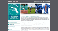 Desktop Screenshot of goldcoastchiropracticcenter.com